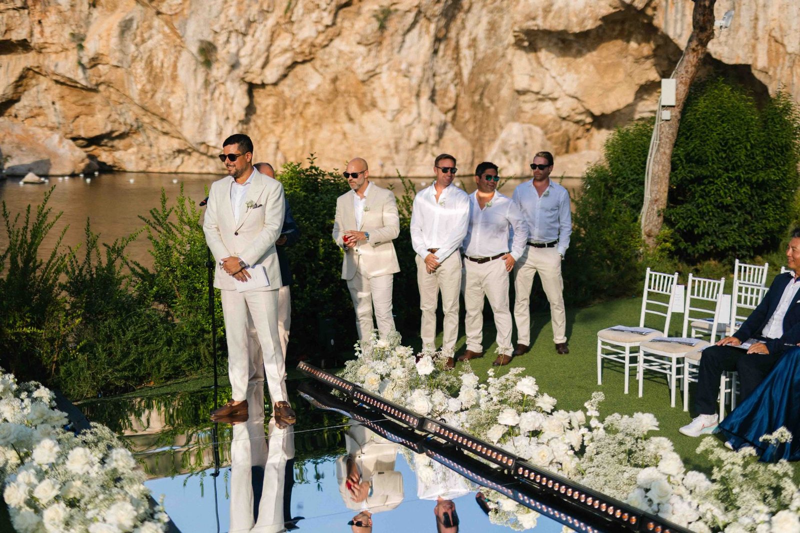 Lake Vouliagmeni wedding photography — frame 11