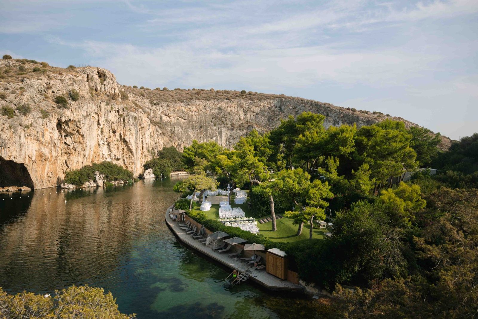 Lake Vouliagmeni wedding photography — frame 09